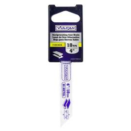 Vulcan 829371OR Reciprocating Saw Blade, High Speed Steel Cutting Edge
