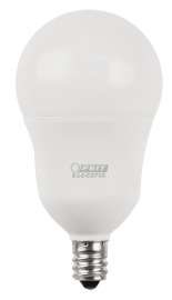 Feit Electric BPA1540C/927CA/2 LED Bulb, General Purpose, A15 Lamp, 40 W Equivalent, E12 Lamp Base, Dimmable, Frosted