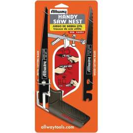 ALLWAY TOOLS HSN Handy Saw Nest, 7-1/2 in L Blade, 10 and 24 TPI