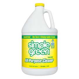 Simple Green 3010100614010 All-Purpose Cleaner, 1 gal Bottle, Liquid, Lemon, Yellow