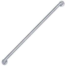 Boston Harbor SG01-01&0148 Safety Grab Bar, 48 in L Bar, Stainless Steel, Wall Mounted Mounting