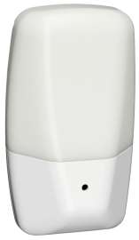 AmerTac Aria Series NL-ARIA-F Curve Night Light, 120 V, 0.3 W, LED Lamp, Warm White Light, 1 Lumens, 3000 K Color Temp