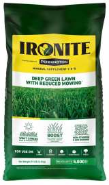 Ironite 100524194 Lawn Fertilizer, 15 lb Bag