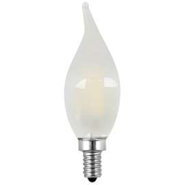 Feit Electric BPCFF40/927CA/FIL/2 LED Bulb, Decorative, Flame Tip Lamp, 40 W Equivalent, E12 Lamp Base, Dimmable