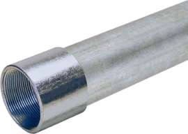 Allied Tube & Conduit 103101 Rigid Conduit, 2 in, 10 ft L, Galvanized Steel