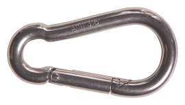 Ben-Mor 73087 Carbine Snap Hook, 1/4 in, Stainless Steel