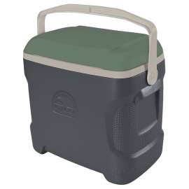 IGLOO 49625 Ice Chest, 30 qt Cooler, HDPE Resin, Green