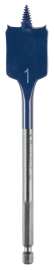 Bosch Daredevil DSB1013 Spade Drill Bit, 1 in Dia, 6 in OAL, 1-Flute, 1/4 in Dia Shank, Hex Shank