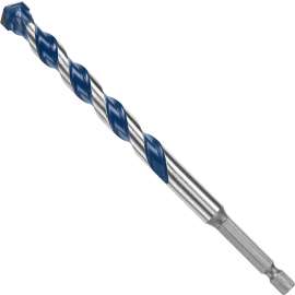 Bosch BlueGranite Turbo HCBG15T Hammer Drill Bit, 7/16 in Dia, 6 in OAL, Milled Flute, 2-Flute, 5/16 in Dia Shank