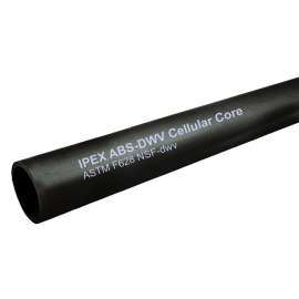 IPEX 79009 Pipe, 3 in, 6 ft L, SCH 40 Schedule, ABS