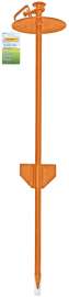 RUFFIN'IT Dome 00004 Top Tie-Out Stake, Heavy-Duty, Steel, Green