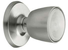 Weiser Beverly Series GAC101B 3X26D Door Knob, Bright Bronze/Satin Chrome