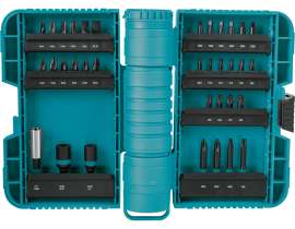 Makita ImpactX A-98326 Driver Bit Set, 35-Piece, Steel, Black, Manganese Phosphate