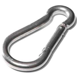 BARON 2450-11/32 Spring Snap, 230 lb Working Load, Steel, Zinc