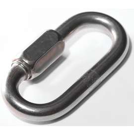 BARON 7350ST-3/8 Quick Link, 1760 lb Working Load, 316 Stainless Steel