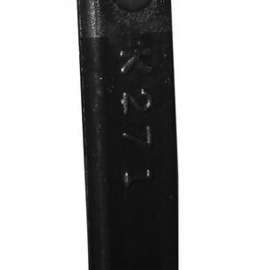 Tradeselect CTM4WP40 Cable Tie, 0.79 in Max Bundle Dia, Nylon, Black