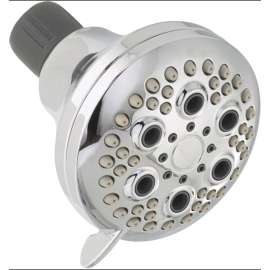 PEERLESS 76551C-51 Shower Head, 2 gpm, 5-Spray Function, Chrome