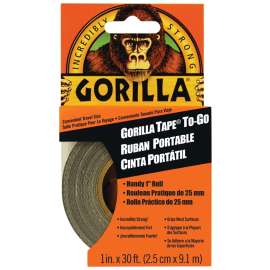 Gorilla 6101002 Duct Tape, 30 ft L, 1 in W