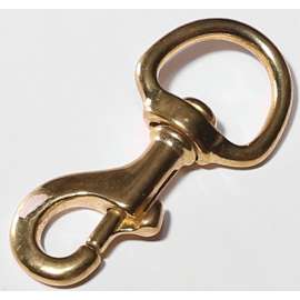 BARON 225BT-5/8 Bolt Snap, 96 lb Weight Capacity, Bronze, Polished