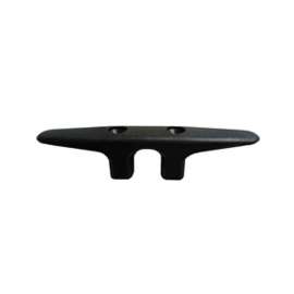 Multinautic 35012 Dock Cleat, 4-1/2 in, Screw Mounting, Nylon, Black