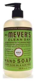 Mrs. Meyer's 17427 Hand Soap, Liquid, Colorless, Apple, 12.5 oz Bottle