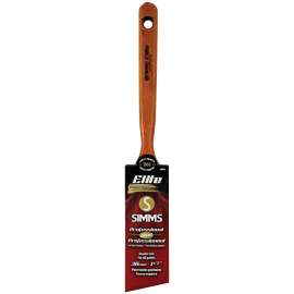 Elite 8000-38 Angular Sash Brush, 1-1/2 in W, 2-3/8 in L Bristle, Nylon/Polyester Bristle