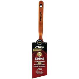 Elite 8000-50 Angular Sash Brush, 2 in W, 2-7/8 in L Bristle, Nylon/Polyester Bristle