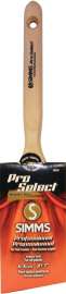 Pro Select 8030-64 Angular Sash Brush, 2-1/2 in W, 2-7/8 in L Bristle, Nylon/Polyester Bristle