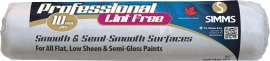 SIMMS Professional R-621 Roller Cover, 3/8 in Thick Nap, 9-1/2 in L, Fabric Cover