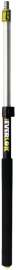 SIMMS Pro Everlok A-2065 Telescopic Extension Pole, 1 in Dia, 2 to 4 ft L, Anodized Aluminum, Foam Handle
