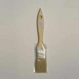 NOUR R 020-15W Paint Brush, 0.6 in W, 1-3/4 in L Bristle, Thin Beavertail Handle