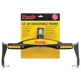 Purdy Revolution 14A753018 Premium Adjustable Frame, 12 to 18 in L Roller, Plastic Handle