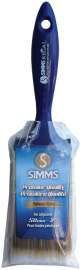 SIMMS Regal 1400-50 Flat Brush, 2 in W, 2-1/2 in L Bristle, Nylon/Polyester Bristle