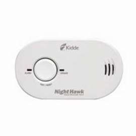 Kidde NightHawk 900-0233 Carbon Monoxide Alarm, 30 to 999 ppm, +/-30 % Accuracy, 4 to 15 min Response, 85 dB, White