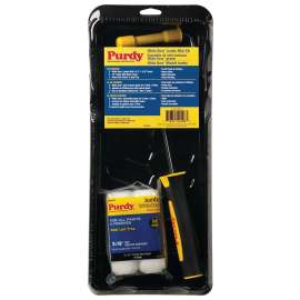 Purdy White Dove 14C810600 Jumbo Mini Paint Roller Kit, Plastic, 4-Piece