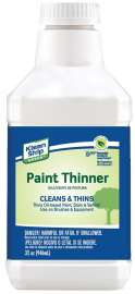 Klean Strip QKKP75CA Paint Thinner, Liquid, Milky White, 1 qt