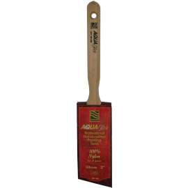 NOUR AquaGlide 1851-50N Angular Paint Brush, 2 in W, 2-3/4 in L Bristle, Nylon Bristle, Sash Handle