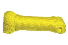 Ben-Mor 60160 Rope, 1/4 in Dia, 50 ft L, Polypropylene