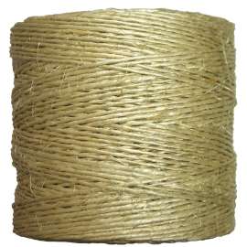 Ben-Mor 60513 Twine, 600 ft L, Sisal, Natural, Tube