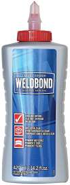WELDBOND 8-50420 Universal Adhesive, Clear/White, 420 mL
