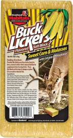 Evolved Habitats Buck Lickers EVO34099 Mineral Block, Sweet Corn Flavor, 4 lb
