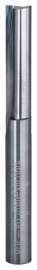 Freud 04-108 Double Flute Straight Bit, 1/4 in Dia Shank, 2-Cutter, Carbide