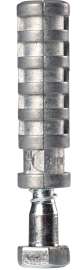 COBRA ANCHORS 242M Lag Shield, 220 lb, Zinc