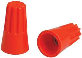 HUBBELL HWCS3P100 Twist On Wire Connector, 22 to 14 AWG Wire, Thermoplastic Housing Material, Orange
