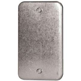 HUBBELL 11C4BAR Utility Box Cover, 4 in L, 2-1/2 in W