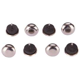 ProSource FE-50411-PS Furniture Glide, Metal, Nickel Plated, Nickel Plated, 3/4 x 3/4 x7/8 in Dimensions