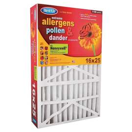 BestAir HW1625 Air Filter, 25 in L, 16 in W, 8 MERV