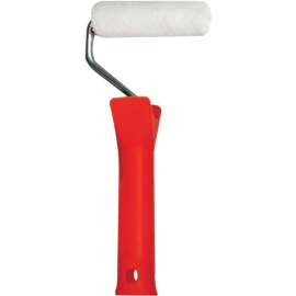 BENNETT 8JR RLR LF Paint Roller, 5 mm Nap, Fabric Cover, Plastic Handle