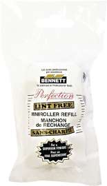 BENNETT 4INLF HI-PK Roller Refill, 10 mm Thick Nap, 100 mm L, Fabric Cover