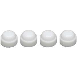 ATRON 01335/LA911 Finial Cap, Plastic, White, 4-Piece